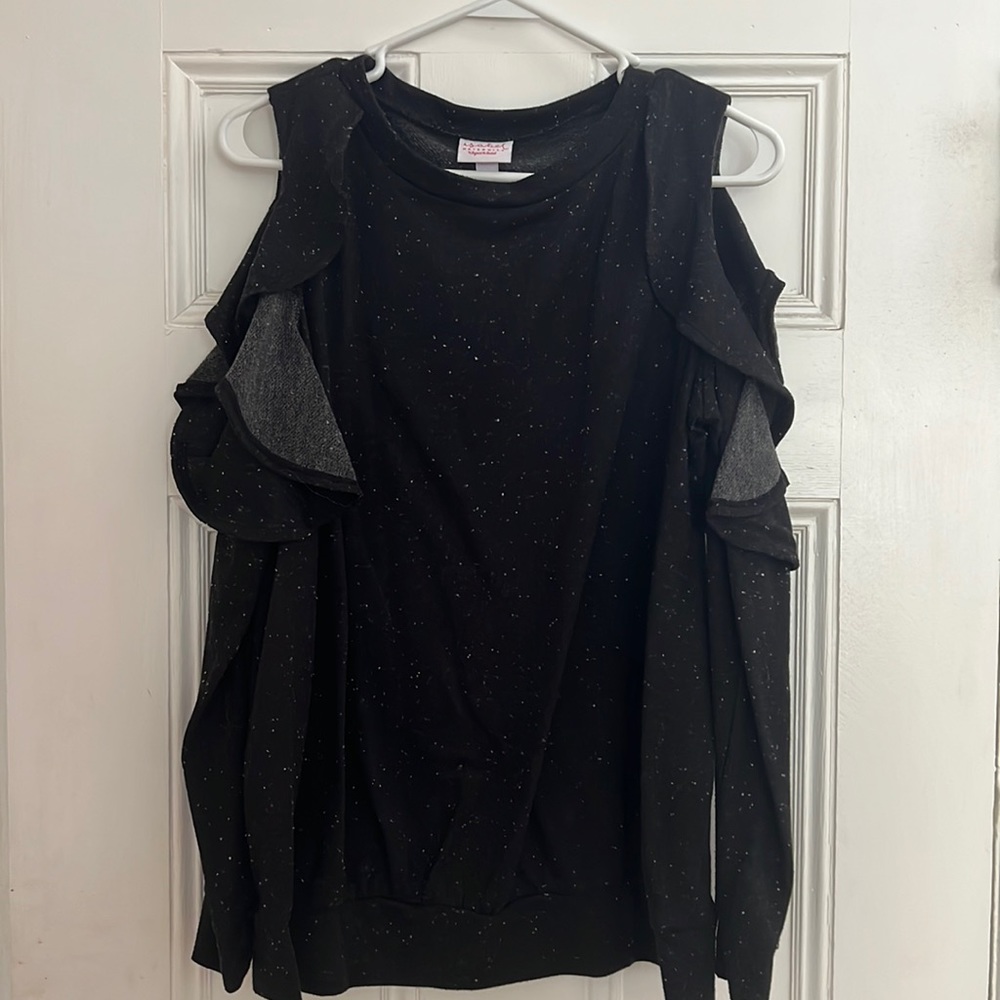 Isabel Maternity cold shoulder sweater